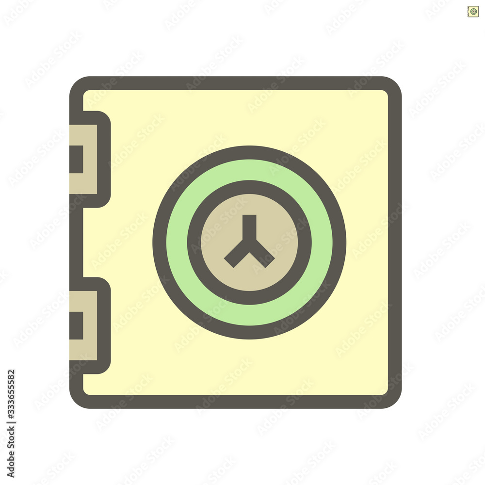 Security protection vector icon design for financial graphic design element, 48X48 pixel perfect and editable stroke. Security protection vector icon design for financial graphic design element, 48X48 pixel perfect and editable stroke.