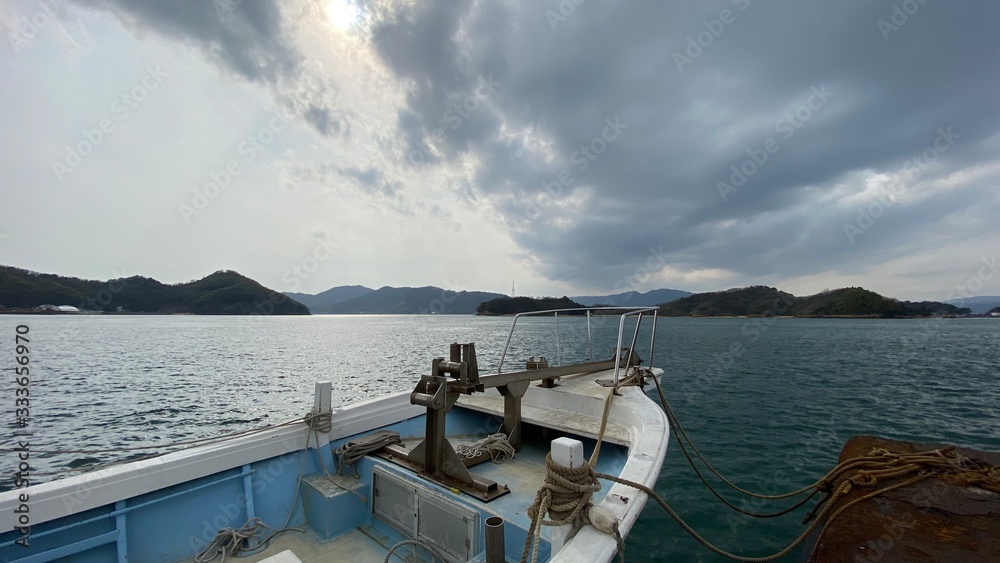 boat on lake