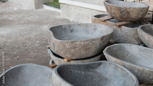 .concrete sinks for design projects. Stone and concrete blanks for sinks © contentdealer