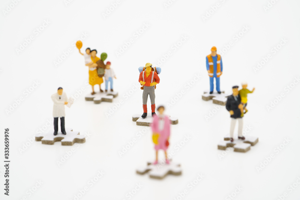 Social distancing. Miniature people stay apart to reduce Covid 19 virus infection. Maintain social distance Detained, could not find anyone. using as background Healthcare concept and keep distance. Social distancing. Miniature people stay apart to reduce Covid 19 virus infection. Maintain social distance Detained, could not find anyone. using as background Healthcare concept and keep distance.