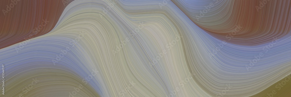 futuristic banner with waves. curvy background illustration with light slate gray, old mauve and pastel brown color futuristic banner with waves. curvy background illustration with light slate gray, old mauve and pastel brown color