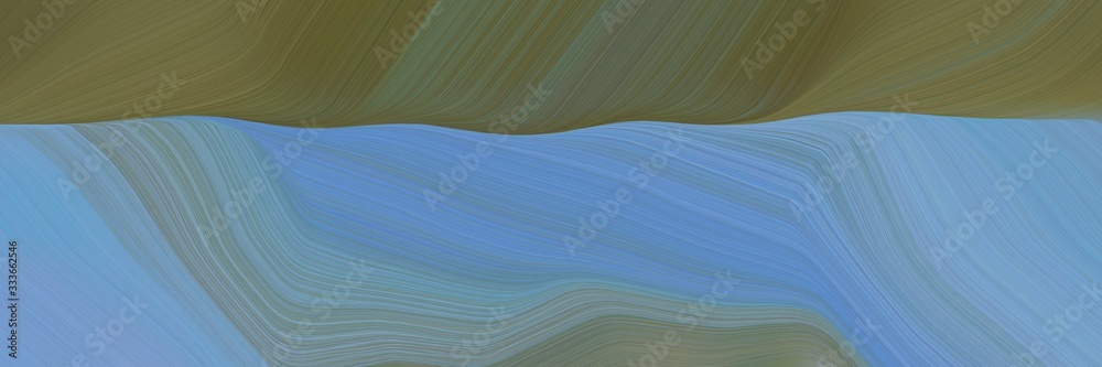 futuristic background banner with cadet blue, dark olive green and dim gray color. smooth swirl waves background illustration futuristic background banner with cadet blue, dark olive green and dim gray color. smooth swirl waves background illustration