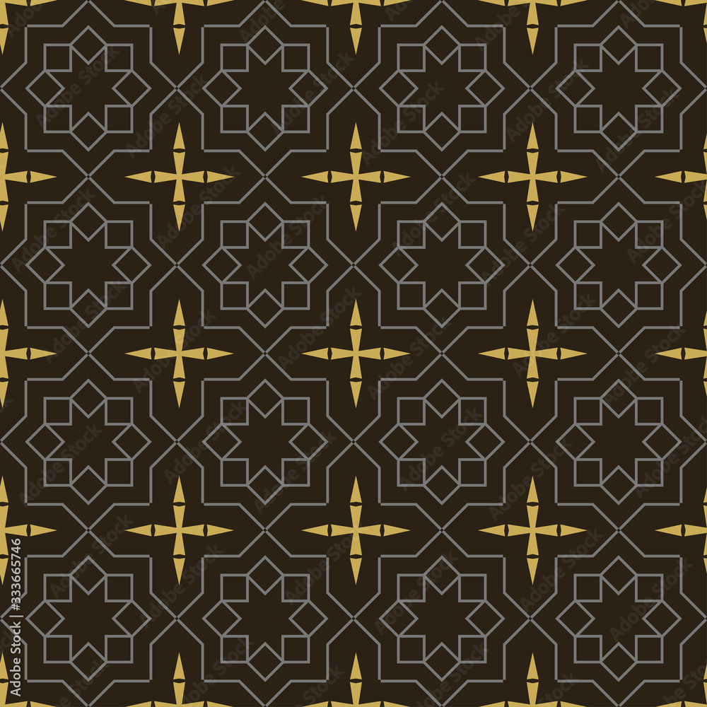 Elegant background with geometric pattern for your design