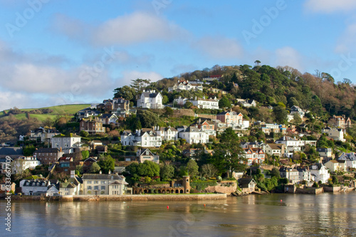 Kingswear on the east bank of the River Dart, Devon, England, UK.