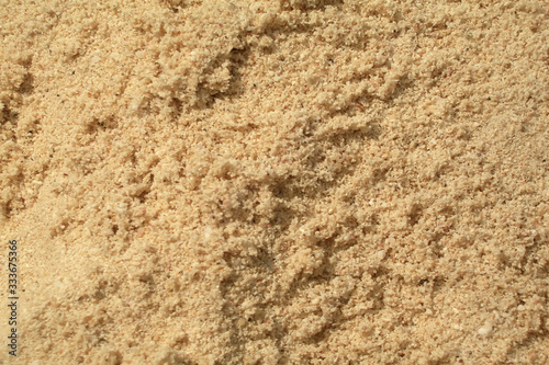 Caribbean beach sand close-up