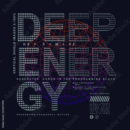 abstract technology background for tee shirt graphics, 
