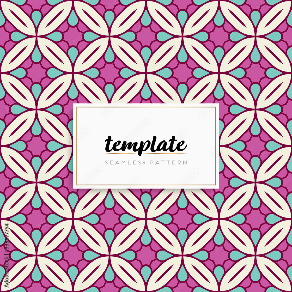 Background mandala seamless pattern vector Background mandala seamless pattern vector