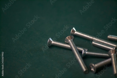 Long and short bolts close-up © fotoalex45