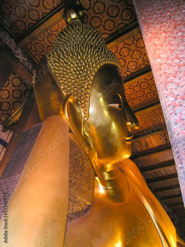 Wat Po (The Temple of the Reclining Buddha) in Bangkok, Thailand photo