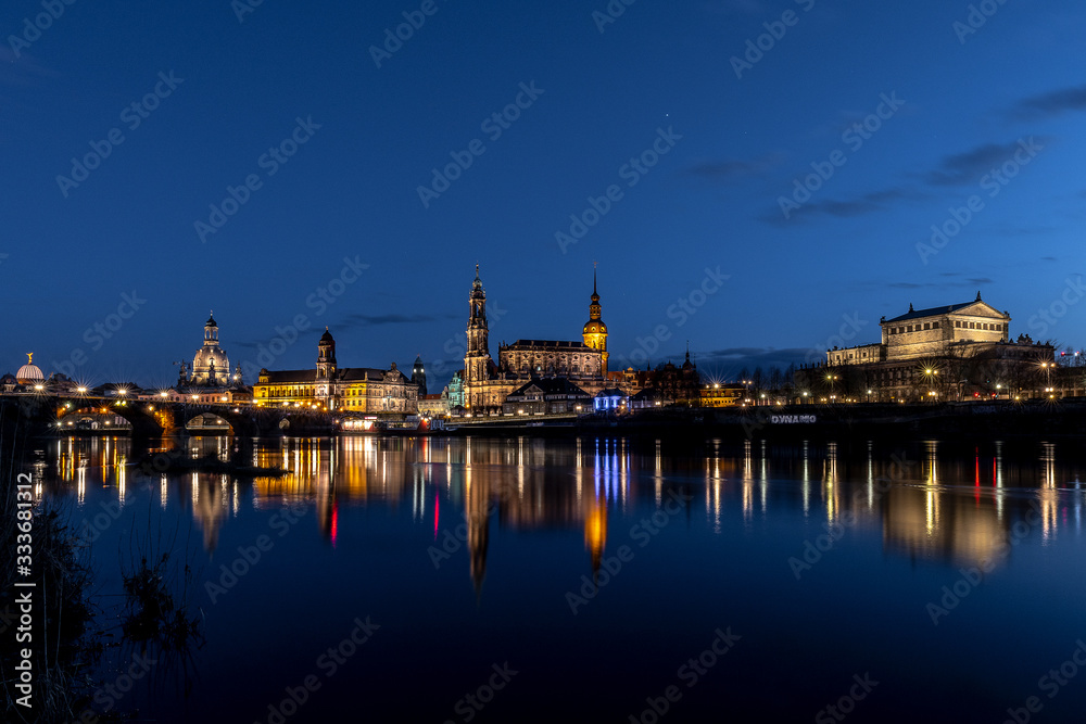 Skyline, Dresden, Saxony, Germany