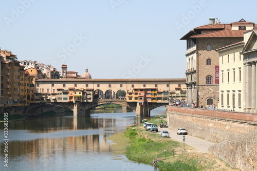 Florence, Italy, view of Ponte Vecchio