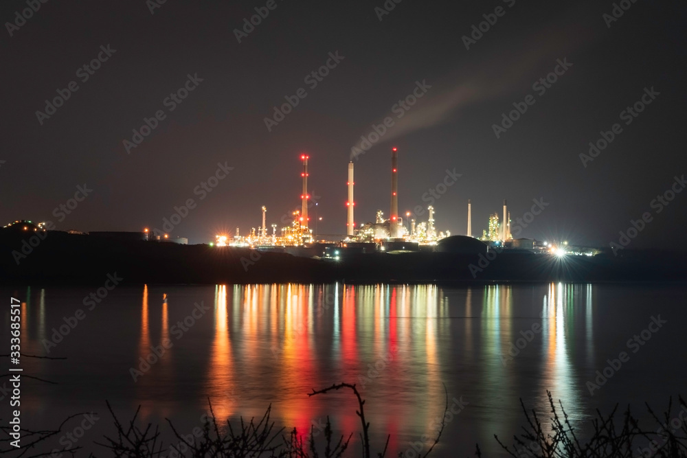 Naklejka premium Power Plant West Coast Wales 