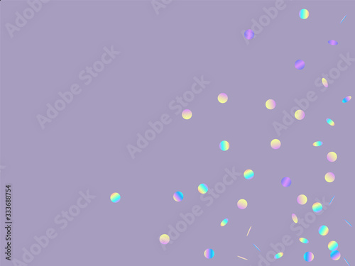 Rainbow Carnaval Dust Background. Splash Texture. Round Celebrate Background. Rainbow Fun Postcard.