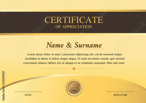 certificate template, construction waranty photo