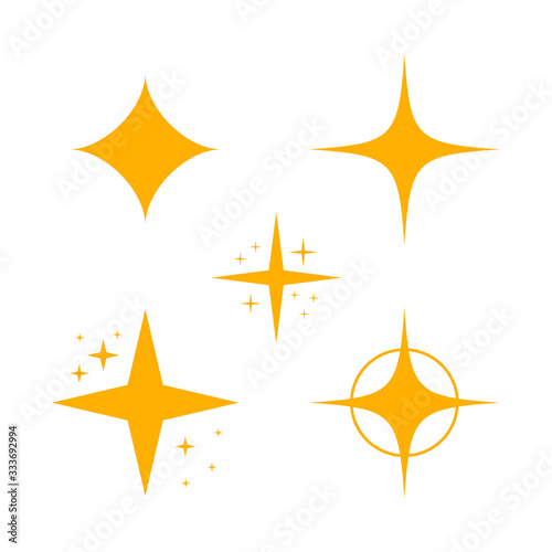 four rays star icon