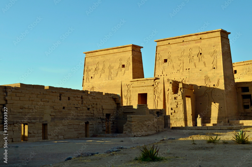 Ancient temples, tourist attractions in Egypt