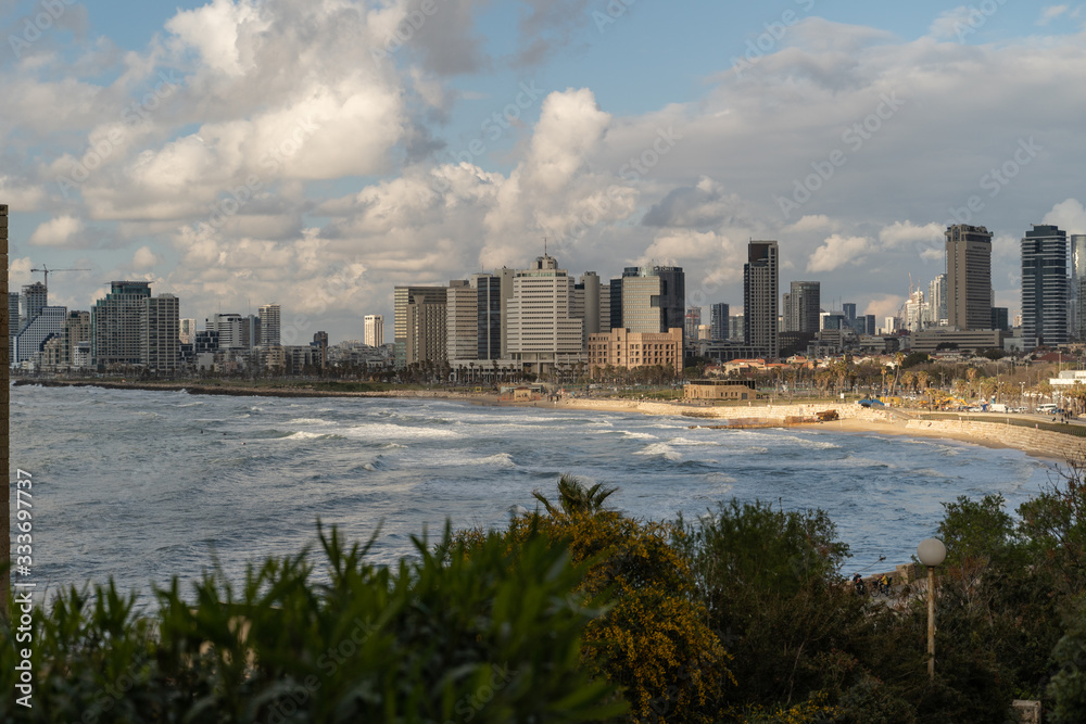 Tel Aviv panorama view Tel Aviv panorama view