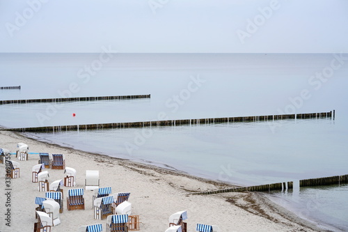 Ostsee, Buhnen, Strand, Strandkorb © ebraxas