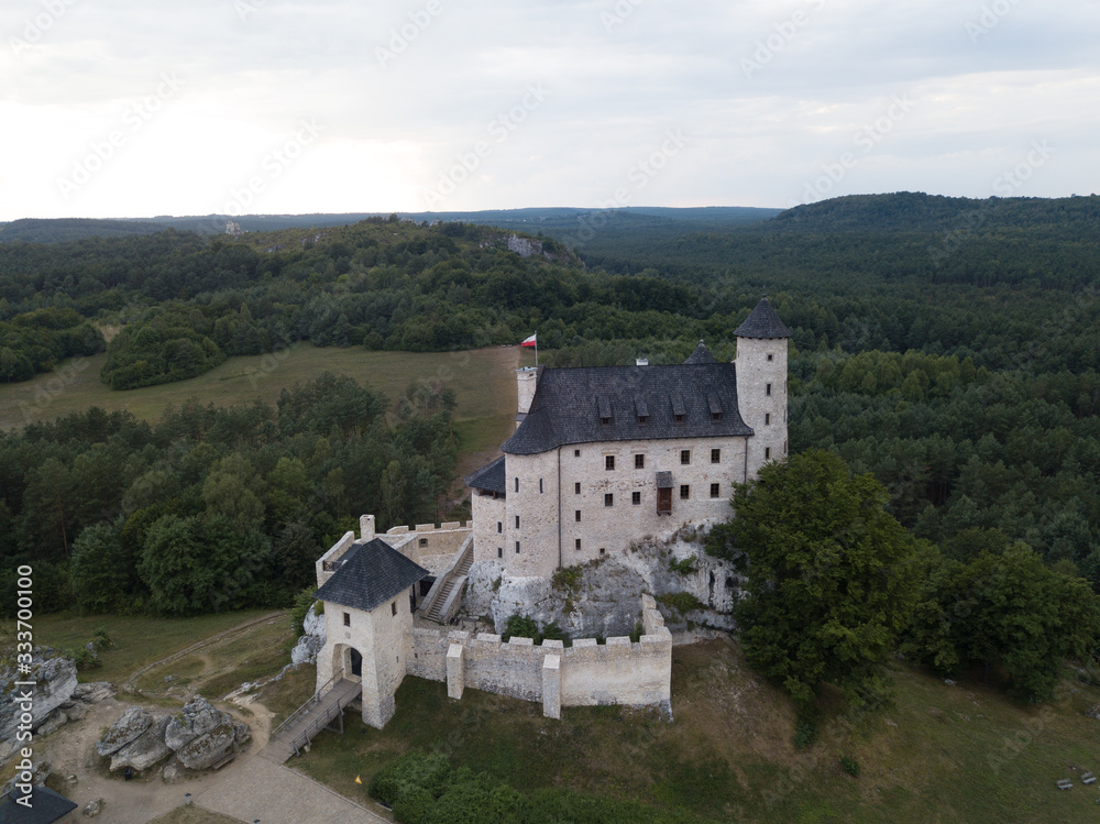 Castle Bobolice Mirow Jura Upland Cracow Krakow Czestochowa