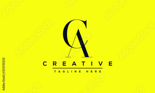 Modern letters AC, A&C Logo Design Template Vector.