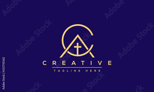 Modern letters AC, A&C Logo Design Template Vector.