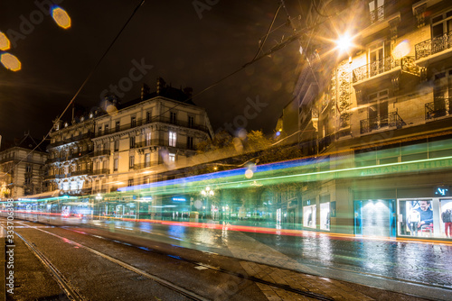 Tapety artystyczne tram grenoblois