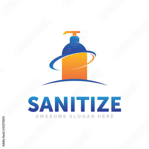 Sanitizer Logo, Sanitizer Logo Vector