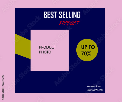 empty product photo label stickers and free vector illustration
