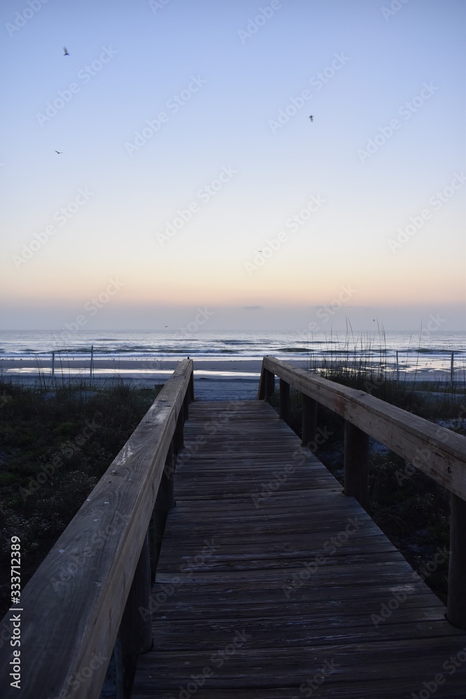 Fototapeta premium Beach Sunrise