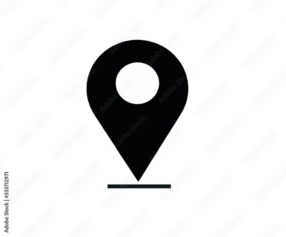 map pointer with icon free vector illustration map pointer with icon free vector illustration