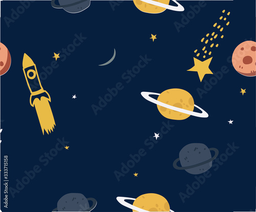 space , rocket , stars wallpaper for smartphone,pc free illustration