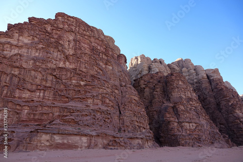 Paysage du Wadi Rum en Jordanie