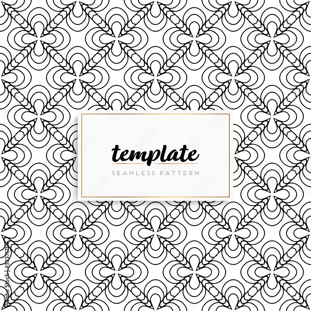 Background mandala seamless pattern vector Background mandala seamless pattern vector