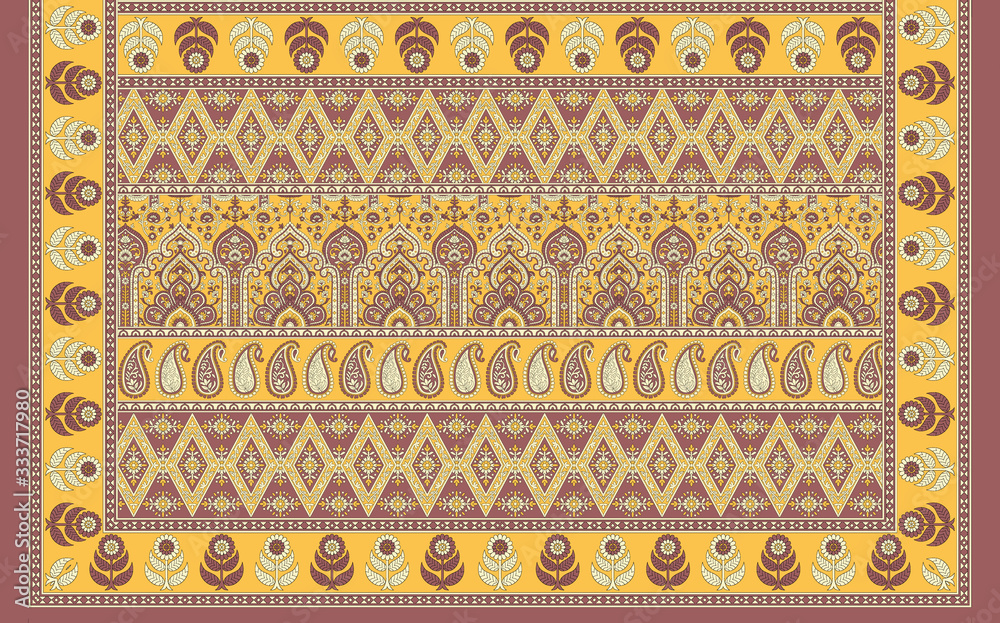 indian traditional decorative design background
