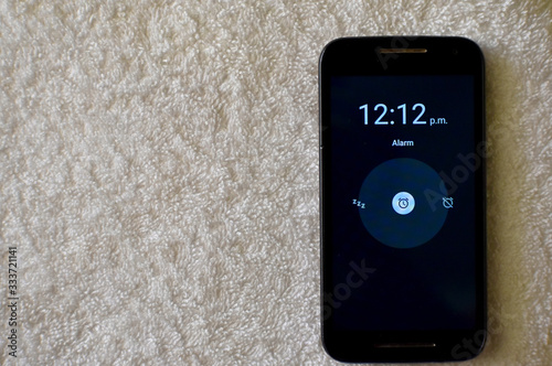 Smart phone display with different apps