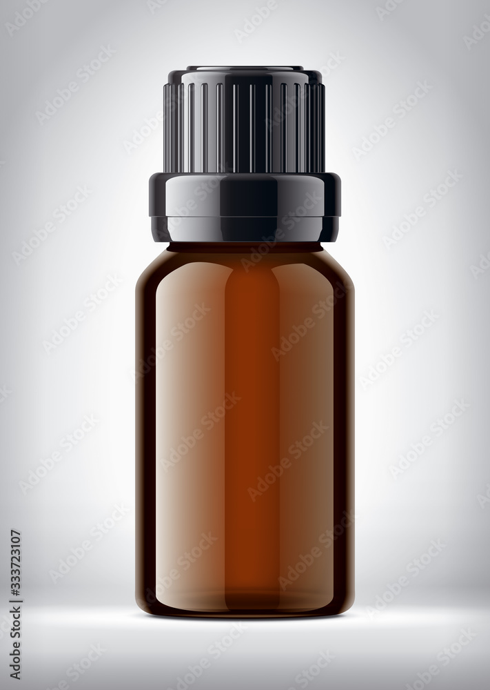 Bottle on background. Glossy surface version. Bottle on background. Glossy surface version.