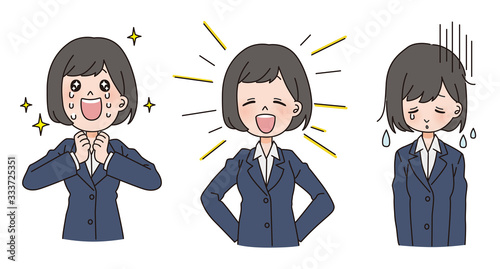 ビジネスウーマン　セット