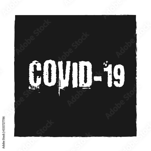 Covid19, koronavirus symbol. Health care.