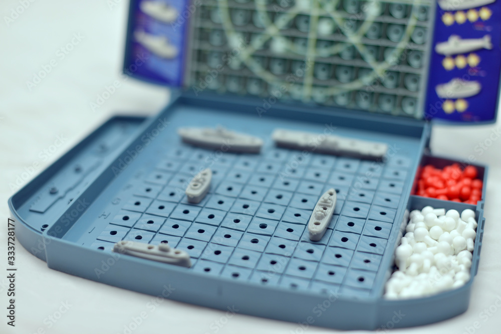 Blue Battle Ship Board Game - New Game Blue Battle Ship Board Game - New Game