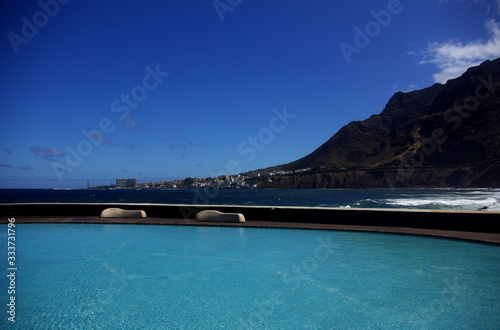 natural pool or the atlantic ocean