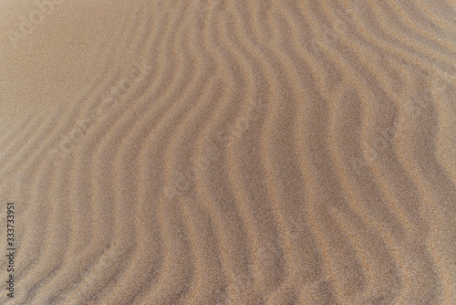 Beautiful sand structure in the Sahara desert, sand dunes, macro © OLEKSII