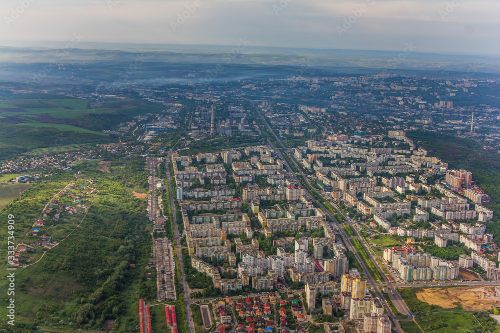 Obraz premium City view from above