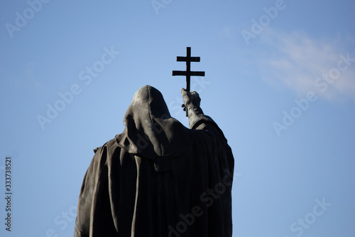 Christian cross statue