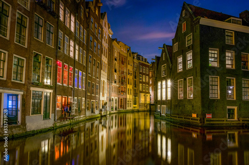 Amsterdam nightscape