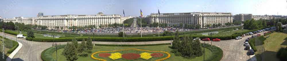 Fototapeta premium Bucharest Panorama