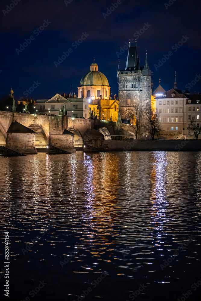 Fototapeta premium A view of the Stunning Prague Czech Republic