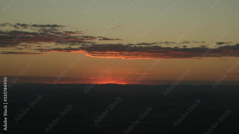 Cloudy Sky at Sunset in Brazil Cloudy Sky at Sunset in Brazil