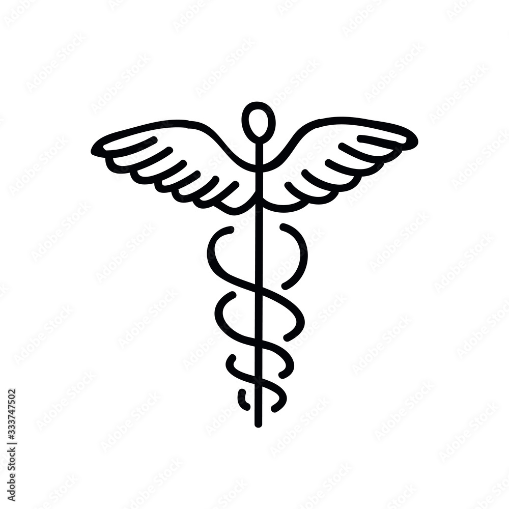medicine symbol doodle icon, vector illustration medicine symbol doodle icon, vector illustration