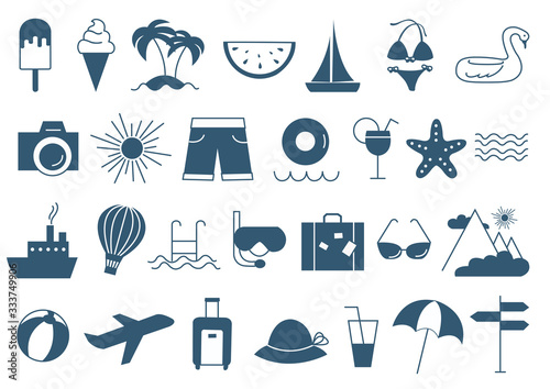 Summer icons
