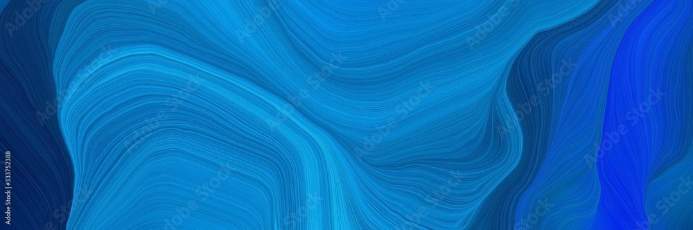 smooth landscape orientation graphic with waves. modern curvy waves background illustration with strong blue, midnight blue and deep sky blue color smooth landscape orientation graphic with waves. modern curvy waves background illustration with strong blue, midnight blue and deep sky blue color